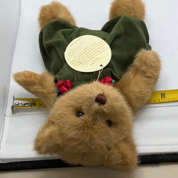 Jerry Elsner Heartfelt Treasures Bear Holly Vintage - Picture 9 of 13